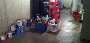 Garage Water Damage